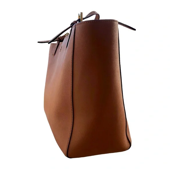 Tory Burch Cardamom Extra Large Zippered Tote Excellent Condition HP - Picture 7 of 17